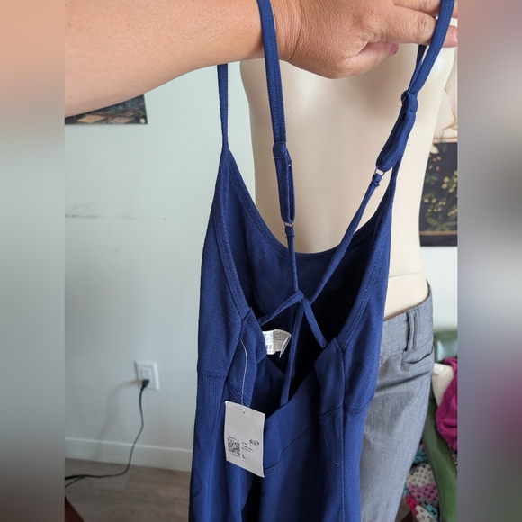 Forever 21 NWT blue jumpsuit- size‎ Large - Picture 6 of 14